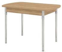 Stalas išskleidžiamas DaVita 10, ąžuolo sp., 112 cm x 75 cm x 75 cm