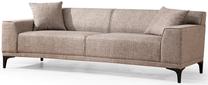 Sofa Hanah Home Petra 3, ruda sp., 69 x 212 cm x 86 cm