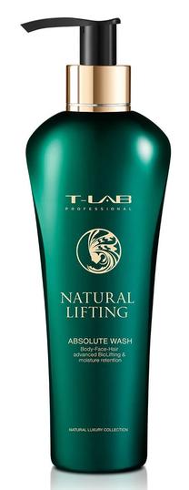 Kūno prausimosi želė T-LAB Professional Natural Lifting, 300 ml