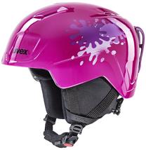 Slēpošanas ķivere Uvex Heyya, rozā krās./violeta krās., 46-50 cm