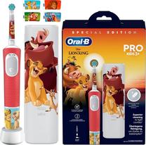 Elektrinis dantų šepetėlis Oral-B Vitality Pro 103 The Lion King With Case, oranžinė sp.