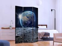 Širma Artgeist View Of The Blue Planet Paraventtc1523_Os, įvairių spalvų, 135 cm x 172 cm
