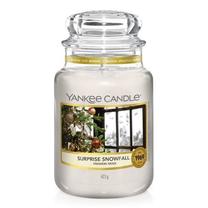 Svece, aromātiskā Yankee Candle, 110 h, balta krās.