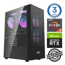 Stacionārs dators Intop Ryzen 5 5500, DDR4 32 GB, SSD 500 GB, Nvidia GeForce RTX 3050 6 GB GDDR6 RM40295NS