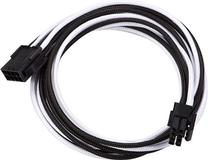 Laidas Phanteks Extension Motherboard 8pin 500mm PH-CB8P 8 pin, 8 pin, 0.5 m, balta sp./juoda sp.