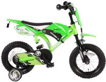 Vaikiškas dviratis, miesto Volare Motorbike, žalia sp., 12"