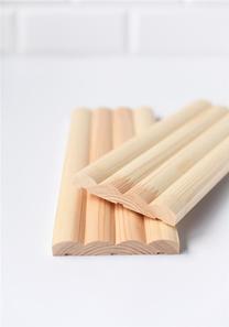 Вагонка внутренняя/снаружи, 270 см x 9.5 см x 0.5 см