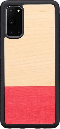 Чехол для телефона Man&Wood Case for Galaxy S20 Miss Match, черный цв., Samsung
