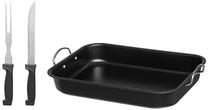 Kepimo forma Maku Ham-Roasting Tin And Carving, juoda sp./plieno sp., 37 cm x 29 cm