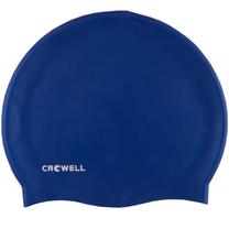 Шапочка для плавания Crowell Mono Breeze, синий цв.