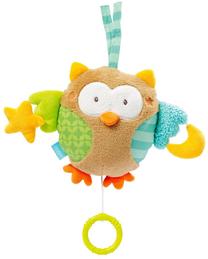 Rotaļlietas ratiem BabyFehn Musical Owl, daudzkrāsaina