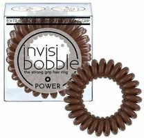 Matu gumija Invisibobble Power, brūna krās., 3 gab.