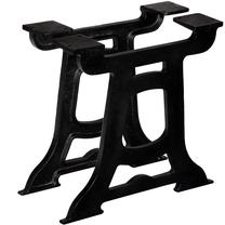 Mēbeļu kāja VLX Y-Frame, 43 cm, melna krās.