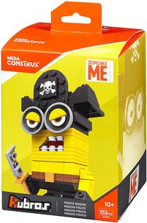 Konstruktorius Mattel Mega Bloks Despicable Me Minion Pirate DXB93, 153 vnt.