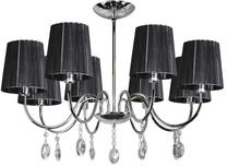 Valgusti lagi Candellux Sorento, E14, 8 x 8 W, must v. / kroom v.