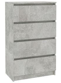 Komoda VLX 800535, pilka sp., 98.5 cm x 60 cm x 35 cm