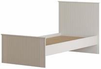 Lova viengulė Kalune Design Rb-185-10, 90 x 190 cm, balta sp., be čiužinio
