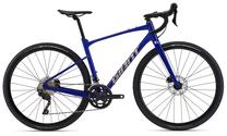 Velosipēds šosejas Giant Revolt 1 Aerospace Blue, 27.5 ", L rāmis, zilimelns krās.