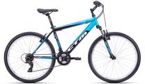 Dviratis kalnų CTM Axon, 26 ", 17'' rėmas, mėlyna sp./juoda sp.