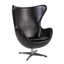 Krėslas Home4you Grand Star 39015, juoda sp., 87 cm x 78 cm x 104 cm