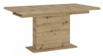 Stalas išskleidžiamas Meble Wojcik MDT20, ąžuolo sp., 160 - 200 cm x 90 cm x 76 cm