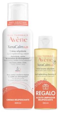 Kūno priežiūros rinkinys Avene Xeracalm AD Replenishing, 2 vnt.