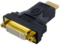 Adapteris 4World HDMI male, DVI female, juoda sp.