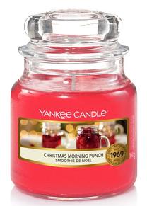 Žvakė, aromatinė Yankee Candle Christmas Morning Punch, 75 h, 411 g, raudona sp.
