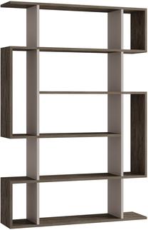 Pastatoma lentyna Kalune Design Mito 855DTE3764, ruda sp./šviesiai ruda sp., 161 cm x 108.5 cm x 25.5 cm