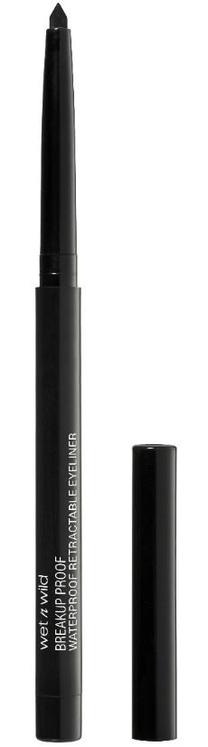 Acu laineris Wet N Wild Breakup Proof, 0.23 g, melna krās. blackest black