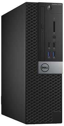 Stacionarus kompiuteris Dell OptiPlex 3040 SFF, atnaujintas Intel® Core™ i3-6100, 120 GB, DDR3L 16 GB, SSD 120 GB, Intel HD Graphics 530 Dynamic, Windows 10 Pro RM26546