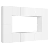 TV galds VLX 3079298, balta krās., 30 cm x 60 cm x 30 cm