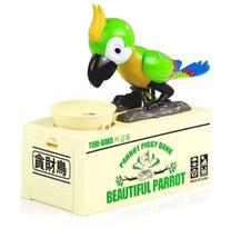 Копилка Lean Toys Parrot, 16 см, многоцветный