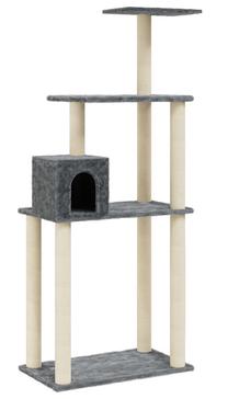 Kačių draskyklė VLX Cat Tree, 35 cm x 74 cm x 147 cm
