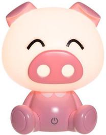Настольные лампы Piggy, LED, 3Вт, розовый цв./розовый цв.