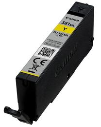 Rašalinio spausdintuvo kasetė TopJet CLI-581 XXL, geltona sp.