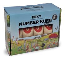 Игра для улицы Bex Sport Number Kubb, многоцветный