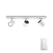 Šviestuvas lubų ir sienų Philips Hue Runner Hue 915005403601, GU10, 3 x 5.5 W, balta sp. / balta sp.