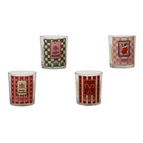 Свеча, ароматическая Decoris, 25 час, 170 г, многоцветный/(цвет/дизайн выбирается случайным образом)