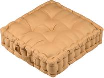Напольная подушка Lovely Oxford, горчичный цв., 45 см x 45 см