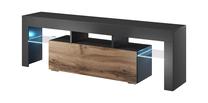 TV staliukas Cama Meble Toro 138, rudas, 138 cm x 40 cm x 41 cm