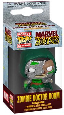 Priedas Funko POP! Pocket Keychain Zombie Doctor Doom