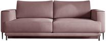 Sofa Dalia Velvetmat 24, rožinė sp., 95 x 260 cm x 90 cm