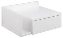 Naktinis staliukas Ashlan, balta sp., 16.5 cm x 40 cm x 32 cm