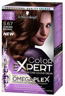 Matu krāsa Schwarzkopf Color Expert, auburn brown krās., 5-67, 50 ml