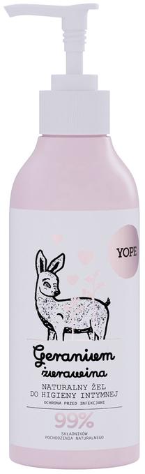Intīmās higiēnas mazgāšanās līdzeklis Yope Geranium and Cranberry, 300 ml