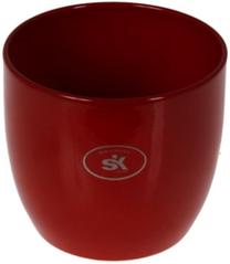 Puķu pods Soendgen Keramik, keramika, Ø 13 cm, sarkana krās.