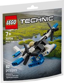 Konstruktorius LEGO® Technic Baltas vandens lėktuvas 30736, 82 vnt.