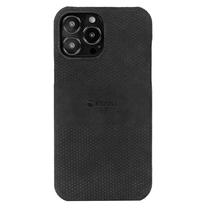 Telefona vāciņš Krusell Leather, melna krās., Apple