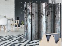 Širma Artgeist Rustic Boards II Paravent1087, įvairių spalvų, 225 cm x 172 cm